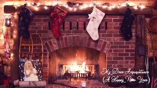 Kristin Chenoweth  My Dear Acquaintance A Happy New Year Yule Log Visualizer [upl. by Faubion]