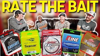 What Is THE BEST Fishing LINE On The Market  Rate The Bait Pt 10 [upl. by Retniw615]