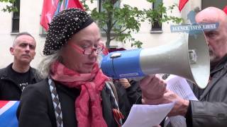 Manifestation pour lanniversaire de la tuerie dOdessa à Paris [upl. by Madeline367]