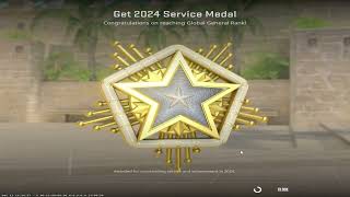 How to claim your CS2 service medal 2024 [upl. by Artema]