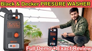 Black Decker Pressure Washer BXPW1300EB5 1300W 100 Bar [upl. by Nosrak]