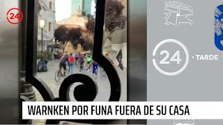 Warnken tras manifestación en las afueras de su casa quotFue una funa agresiva y orquestadaquot [upl. by Euqinomod691]