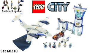 Lego City 60210 Sky Police Air Base Speed Build [upl. by Aizirtap315]