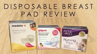 Disposable Breast Pad Review [upl. by Arihk]