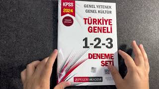 2024 KPSS  PEGEM TG DENEMESİ [upl. by Rotciv]