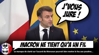 Le GROS MENSONGE de Macron sur laccord du Mercosur [upl. by Epul]