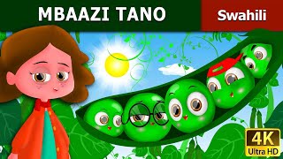 Mbaazi tano  Five Peas in A Pod in Swahili  Swahili Fairy Tales [upl. by Nylhtak]