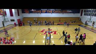 Purcell Marian High vs Norwood High School Girls Varsity Volleyball [upl. by Brie]