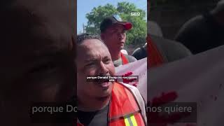 Más de 3 000 migrantes van camino a Estados Unidos desde México en pleno día de elecciones [upl. by Rehpotsirh]