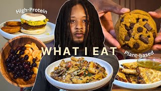 What I Eat In A Day  Plant Based Recipes  HighProtein Healthy Recipes [upl. by Tatianna]