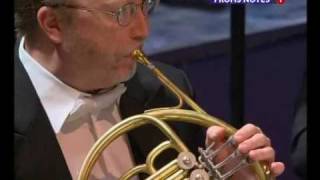 Mahlers 7th Symphony First amp Third Horn Solo [upl. by Anstus538]