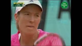 Serena Williams v Justine Henin  2007 Roland Garros QF Highlights [upl. by Dorran280]