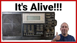 Radio Shack DX440 Shortwave Radio Low Sensitivity Repair [upl. by Kcirdor]