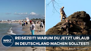 SOMMERFERIEN 2024 Reisezeit Strand oder Berge Was für Urlaub in Deutschland spricht [upl. by Wichern]