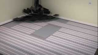 ProWarm Underfloor Heating Mat Installation [upl. by Izawa]