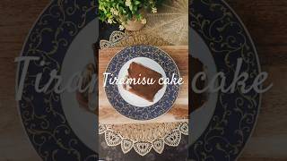 Eggless Tiramisu cake is quick and easyTiramisuQuickDessertloveeasyfoodcakeegglessdessert [upl. by Naitsirhc]