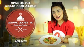 Spaghetti Aglio Olio Alolo DapurBajetOi [upl. by Derte]