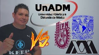 Licenciatura en MATEMÁTICAS en LÍNEA TODO lo que NECESITAS SABER UnADM vs UNAM IPN y UAM [upl. by Cedric]