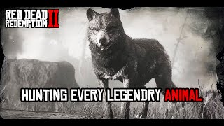 Hunting Every Legendary Animal  Playing RDR2 Until GTA 6 Releases [upl. by Nide]