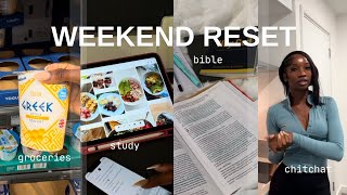 Fall Weekend Reset in University Groceries Shopping Bible Study and Chitchat [upl. by Brnaby]