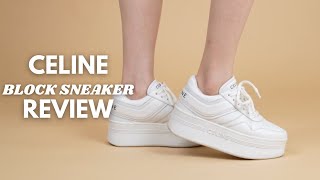 SNEAKER REVIEWS Celine Block Sneaker Review  Tryon [upl. by Acassej]