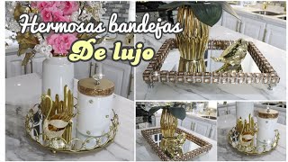 2 FORMAS DE HACER BANDEJAS ELEGANTES [upl. by Weinstock]