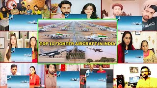 भारतीय🇮🇳वायु सेना✈की BACKBONE हैं ये✈️AIRCRAFTS  Pak Reacts to TOP 10 FIGHTER JETS IN INDIA 2024 [upl. by Atiral]