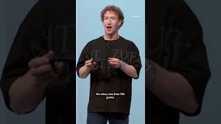 Mark Zuckerberg says Metas new holographic AR glasses are quotinsanequot to make [upl. by Nosam]