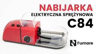 ELEKTRYCZNA SPRĘŻYNOWA NABIJARKA PAPIEROSOWA MODEL C84 [upl. by Barkley]