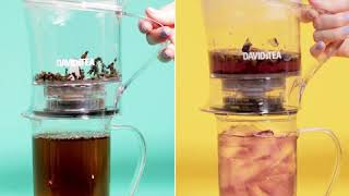 DAVIDsTEA  How to Use the Steeper 4 ways [upl. by Odrahcir]