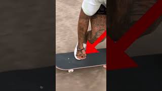 Nyjah Huston HACK For KICKFLIPS 🔥 shorts [upl. by Aranat]