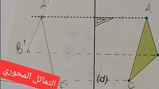 التماثل المحوري la symétrie axiale [upl. by Karilla]