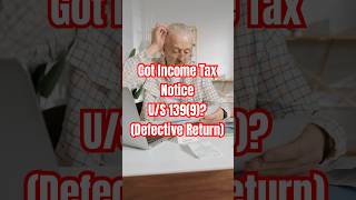 Got Income Tax Notice US 1399 itr incometaxnotice incometaxreturnfiling incometaxreturns [upl. by Mcmaster]