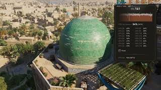 Benchmark Assassins Creed Mirage Ryzen 7 5700X3D  RTX 2060 Oc [upl. by Fulvia]