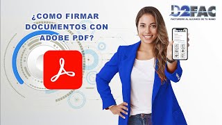 Como firmar un Documento Pdf con Adobe [upl. by Teteak]