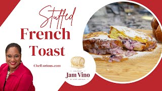 Delicious and Irresistible Stuffed French Toast Recipe with Jam Vino [upl. by Adolphus]