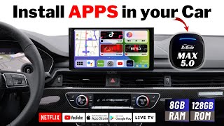 MMB Max 50  TOP RECOMMENDED  BEST Smart CarPlay AI Box Adapter 2024  UNBOXING REVIEW [upl. by Nyrmac]