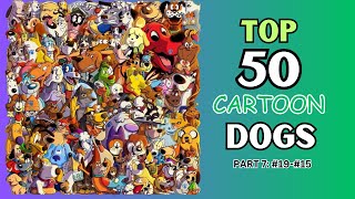 TOP 50 CARTOON DOGS PART 7 19  15 [upl. by Suelo]