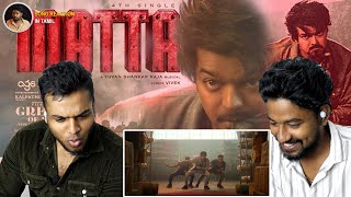 GOAT 4th Single  MATTA Tamil Song Reaction  Thalapathy Vijay  Venkat Prabhu  Yuvan  The GOAT [upl. by Garrard11]