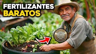 Cómo estos 7 fertilizantes Baratos mejoran al jardinero principiante [upl. by Patin51]