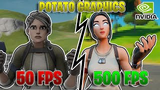 ¡COMO PONER POTATO GRAPHICS FORTNITE 😯  Iztar [upl. by Dihaz181]