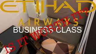 Etihad Airlines Business Class  Boeing 787 IAD  AUH [upl. by Hsaka851]