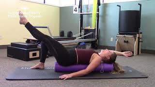 Series 1 Foam Roller Exercises  TOSH Pilates [upl. by Nohshan856]