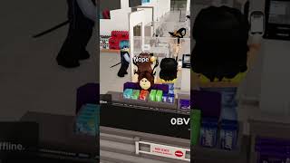 Adding Items To The Supermarket Checkout Until They Stop Me GONE WRONG roblox robloxgamer shorts [upl. by Elicul]