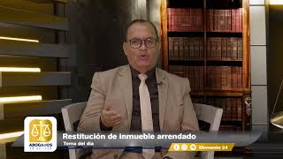 Restitución de inmueble usado  Abogados en su Casa [upl. by Faulkner]