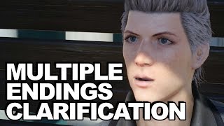 Clarification On Final Fantasy XV DLC Adding Multiple Endings Spoilers [upl. by Rosabelle]