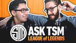 Ask TSM  LoL 2019 [upl. by Yerag]