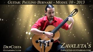 2013 Paulino Bernabe Model 10 Classical Guitar Spruce [upl. by Adoree]