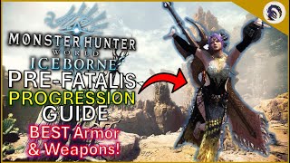 MHW Iceborne Full Progressional Set Guide 2024 NO FATALISSAFIKULVEALATREON NEEDED [upl. by Allisirp]