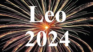 Leo 2024 💫 SHOCKING MOMENTS Expect Your 2024 To Be Full Of Surprises Leo Tarot 2024 [upl. by Stasny199]